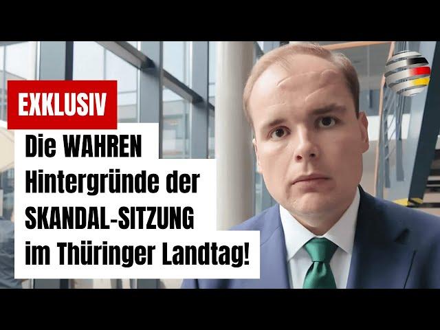 EXKLUSIV: Die WAHREN Hintergründe der SKANDAL-SITZUNG im Thüringer Landtag!