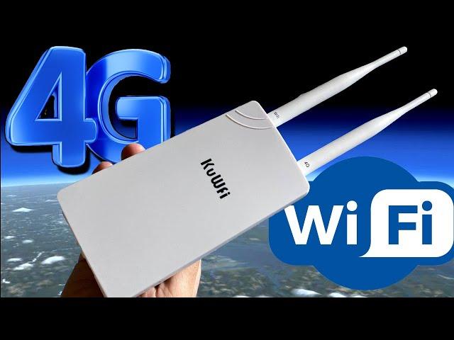 4G Wifi РОУТЕР уличный вариант.Самая ПРОСТАЯ настройка!!!