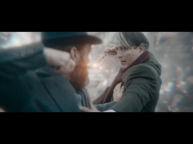 Gellert Grindelwald vs Albus Dumbledore Fight Scene (Scene)