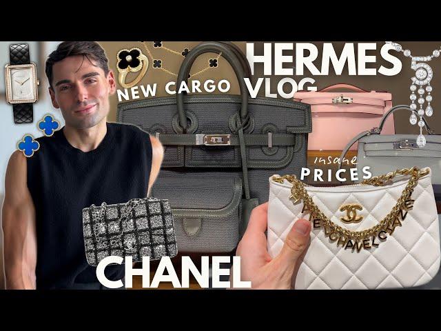 HERMES SHOPPING VLOG & CHANEL in Amsterdam  | Luxury Shopping Vlog 2024