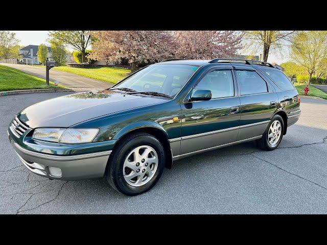 1997 Toyota Camry Gracia Wagon walk around and test drive.