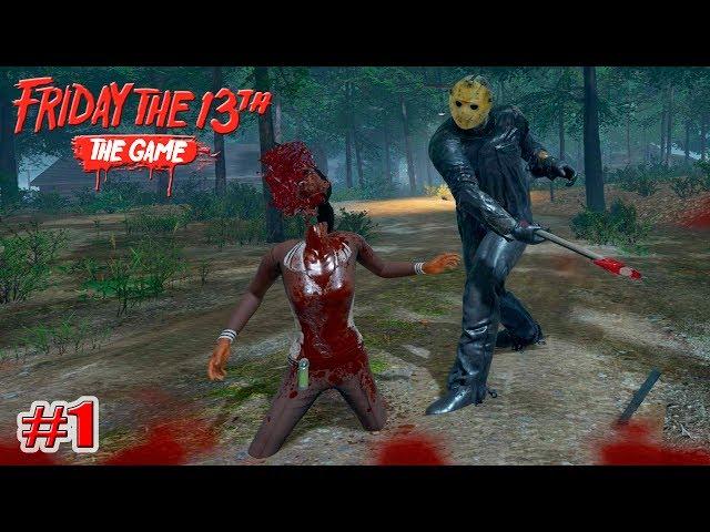 РОДРИГЕС и МАУГЛИ против ДЖЕЙСОНА!!! Friday the 13th The Game (1 серия)