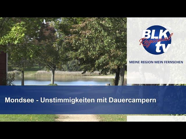 Mondsee - Unstimmigkeiten mit Dauercampern