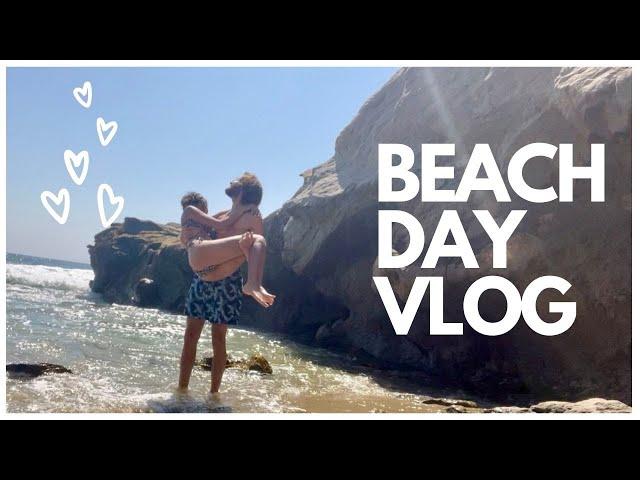 vlog || beach day w/ my boyfriend!