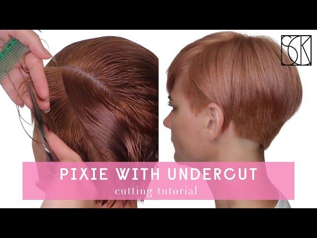 PIXIE HAIRCUT WITH UNDERCUT by SANJA KARASMAN