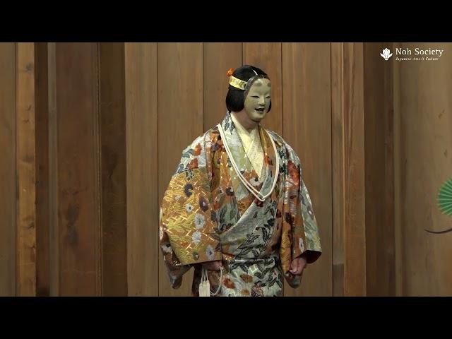 Noh performance "TOMOE" by Mikata Shizuka with English Subtitles