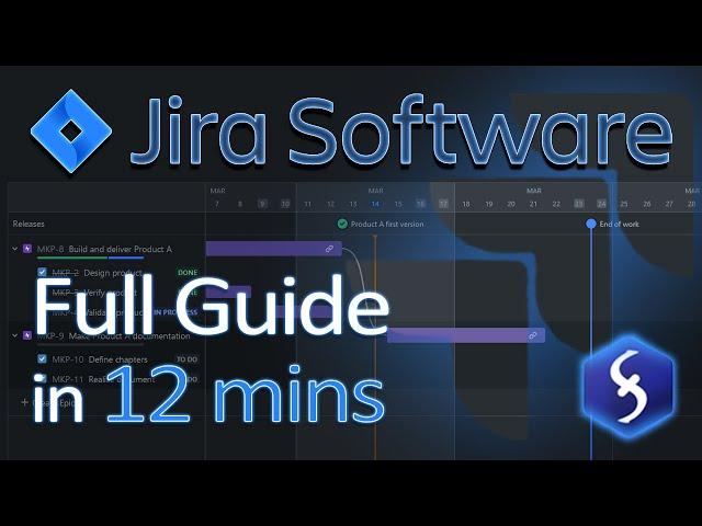 Jira  - Tutorial for Beginners in 12 MINUTES !  [ COMPLETE GUIDE 2025 ]