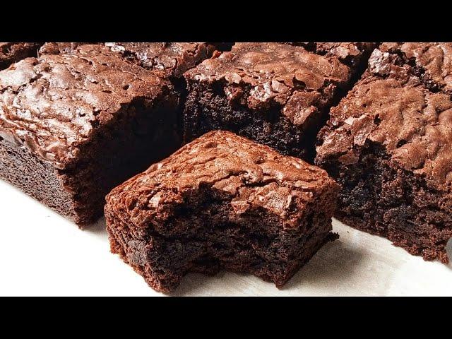 Easy Chocolate Brownies Recipe Without Oven | No Bake, No Oven, No Steam, No Mixer | Fudgy Brownies