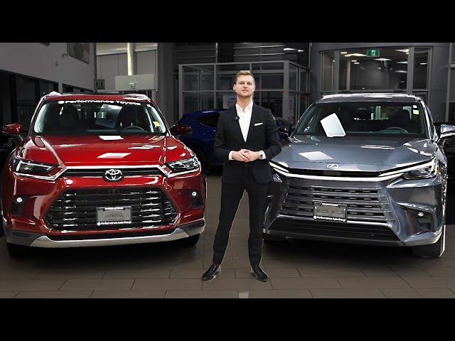 Lexus TX vs Toyota Grand Highlander Comparison! Interior, Exterior and More!