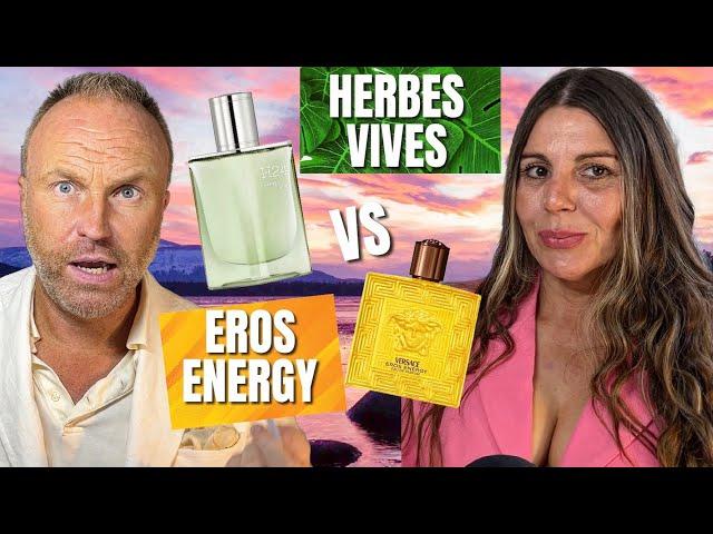 VERSACE EROS ENERGY VS HERMES H24 HERBES VIVES FRAGRANCE REVIEW