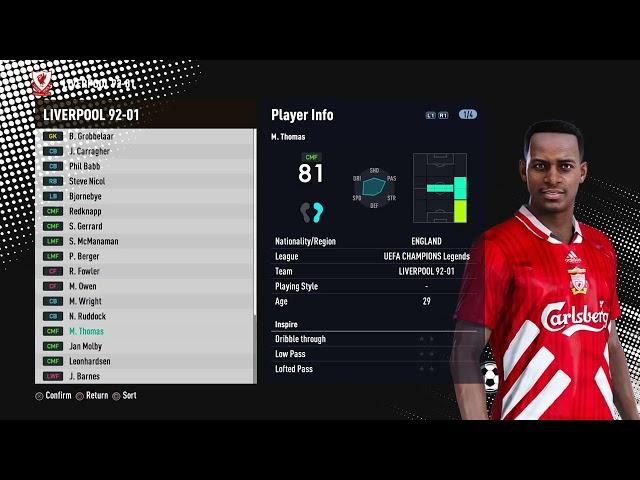 PES2021 PC CLASSIC LEGENDS 1992-2001