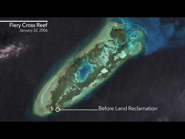 The Evolution of Fiery Cross Reef