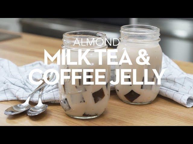 Almond Milk Tea & Coffee Jelly