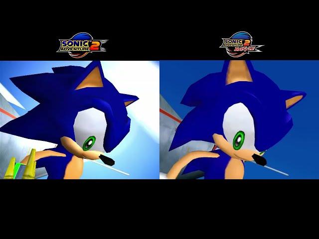 SA2 Intro Comparison (Dreamcast and PS3)