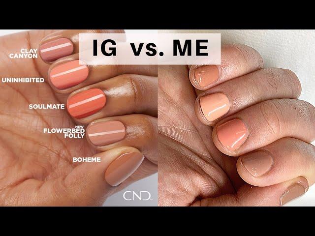 Recreating CND Shellac picture! "Flowerbed Folley" comparison | English Garden SPRING 2020.