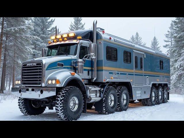 2025 Mack Motorhome – The Ultimate Luxury Truck Camper! Full Tour & Features Review