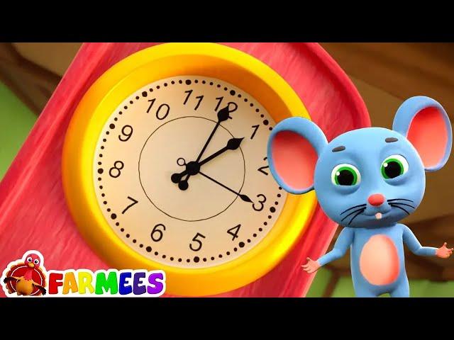 Hickory Dickory Dock Nursery Rhyme & Cartoon Videos for kids