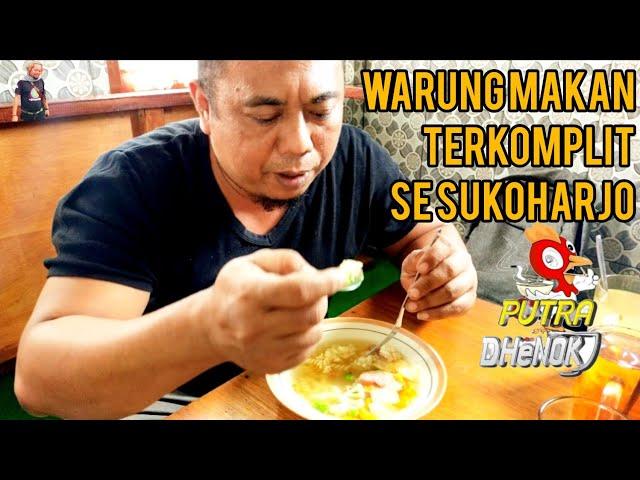 @Jejak_Siboy_01 Warung Makan Terkomplit di Sukoharjo