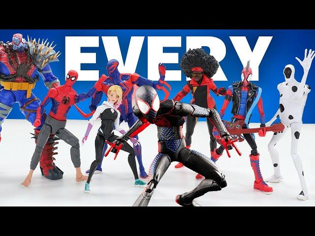 Unboxing EVERY Spider-Man Across The Spider-Verse Marvel Legends Toy Action Figure! (Review)