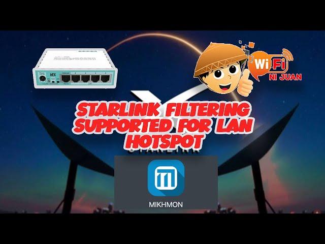 STARLINK FILTERING USING MIKROTIK HEX (PISOWIFI,HOTSPOT)