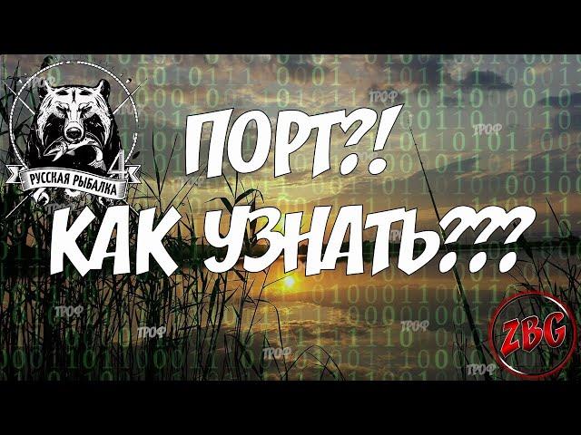 ПОРТ - КАК БЫСТРО УЗНАТЬ ГАЙД - РУССКАЯ РЫБАЛКА 4 