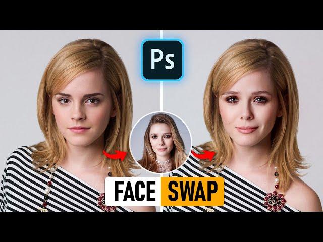 How to Easily Swap Faces in Photoshop | Easy Tutorial