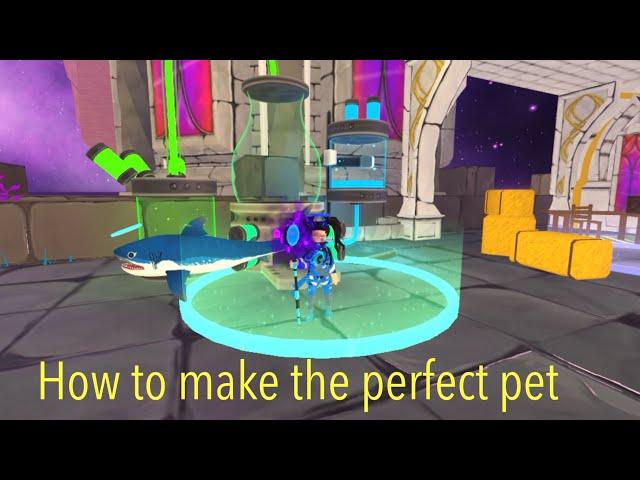 How to make a Perfect pet in World Zero! Directions in the description :)