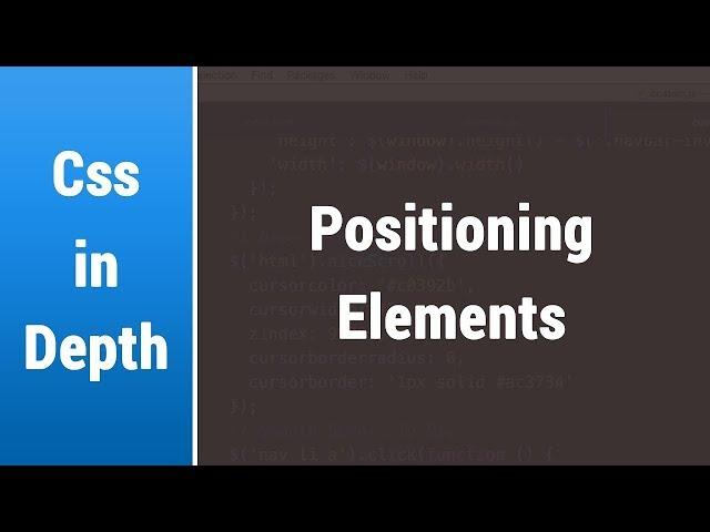 Learn CSS Positioning  ( Relative, Static, Absolute, Fixed )