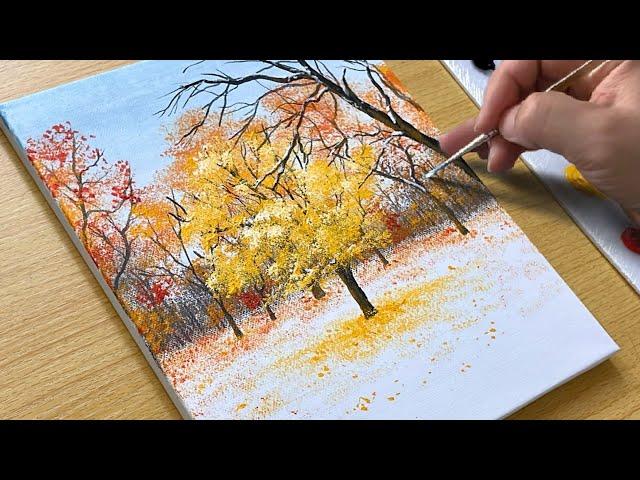 It's Really Easy to Acrylic Painting / Acrylic Painting for Beginners