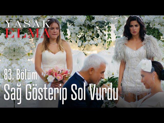 Halit sağ gösterip sol vurdu - Yasak Elma 83. Bölüm