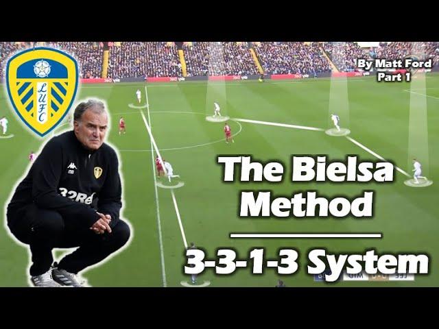 The Bielsa Method - 3-3-1-3 System  ||  Leeds United Tactical Analysis - Part 1