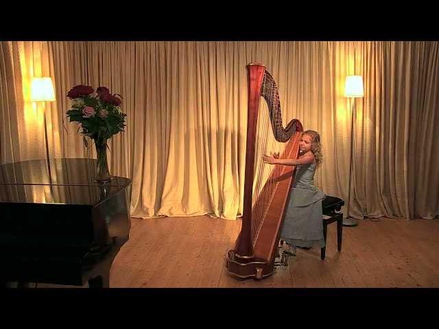 A. Hasselmans - Fileuse. Alisa Sadikova - 9 years old harpist!