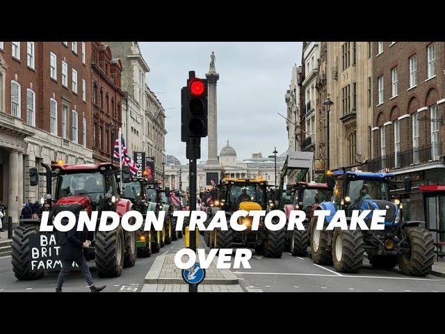 650 TRACTORS IN LONDON PROTEST AnswerAsAPercent 1729