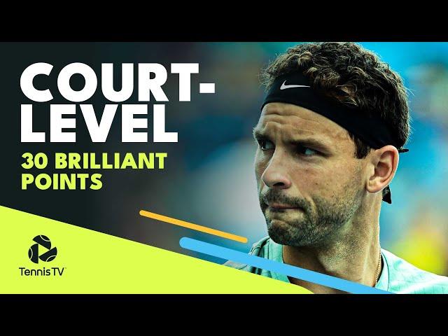 30 Brilliant Court-Level Tennis Points 