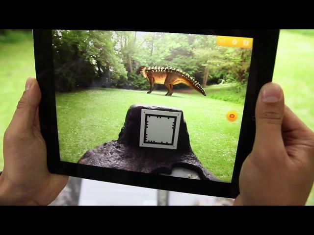 Walking with Dinosaurs mobile Augmented Reality for BBC and 20th Century Fox by INDE