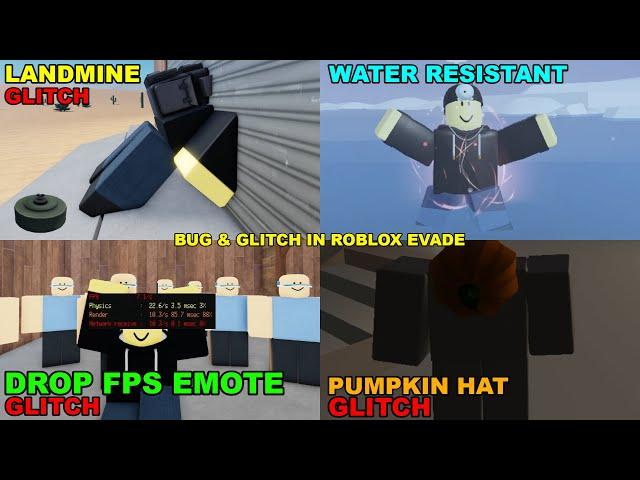 7 GLITCH & BUG IN ROBLOX EVADE