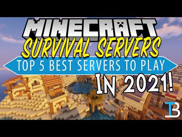 Minecraft Survival Servers - Top 5 Best Survival Minecraft Servers of 2021!