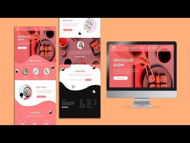 full-website building using only html and css | tutorial - Intro || front-end development