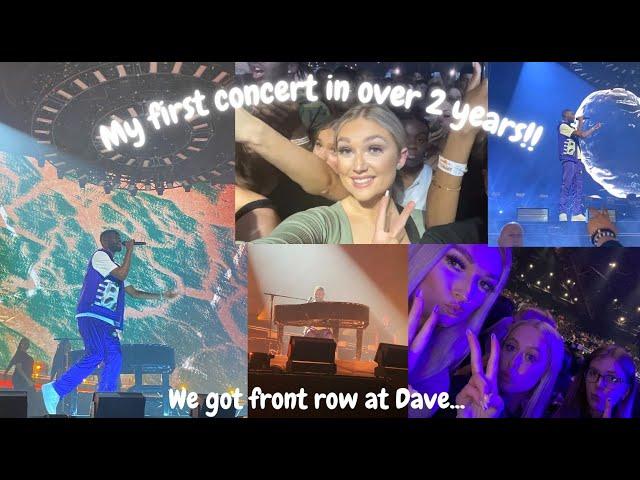 COME TO A DAVE CONCERT WITH ME!! We were front row..