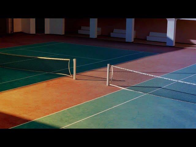 1 Hour ASMR Tennis Court Ambience  Tennis Match Sounds / White Noise /Study/Relax/Focus