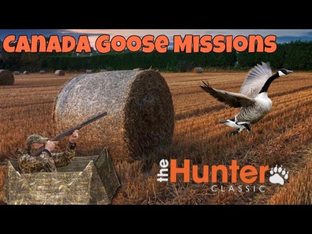 The hunter classic Canada Goose Missions! Канадская Казарка! как выполнить 10 миссию с длинного лука