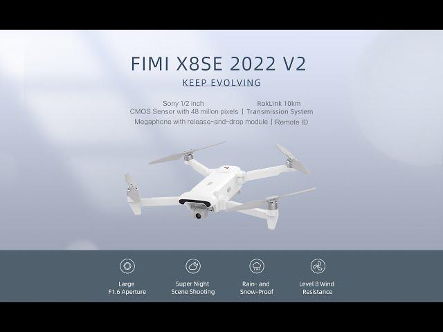 FIMI X8SE 2022 V2 Camera Drone