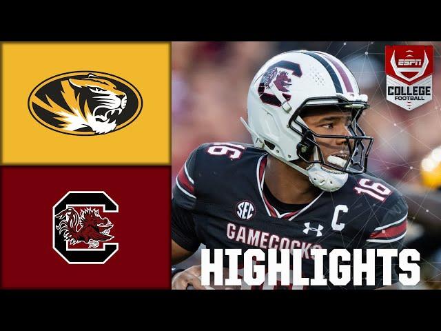 Missouri Tigers vs. South Carolina Gamecocks | Full Game Highlights | ESPN College Football