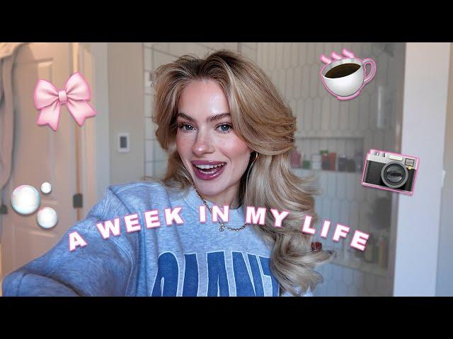 exciting photoshoot, couples workout & GRWM | WEEKLY VLOG