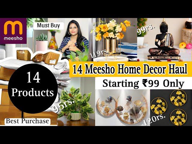 Huge Meesho Home Decor Haul | starting price 91 only | Meesho new home decor items #meeshofinds