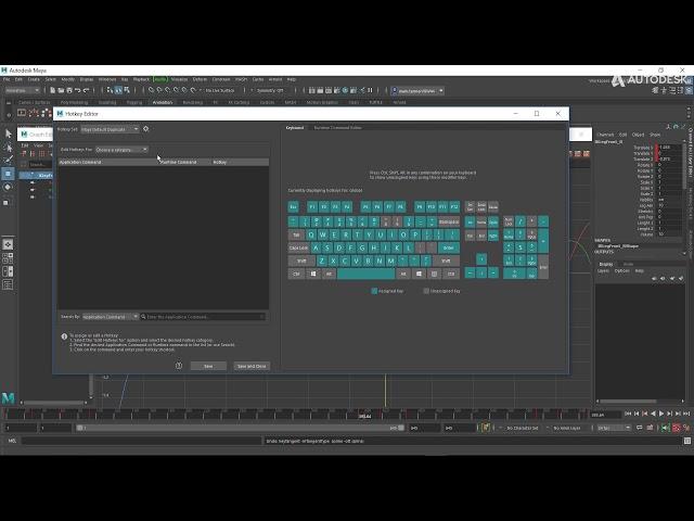 Maya 2020 | Tangent Marking Menu Hotkeys