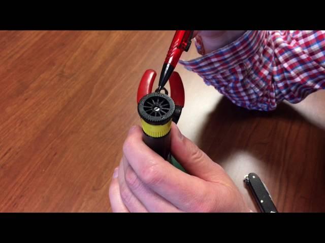 How to Adjust an Orbit Adjustable Nozzle