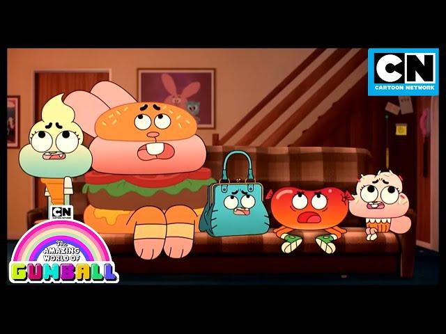 The Watterson Family's Pre-Pizza Meltdown!  | Gumball | Cartoon Network