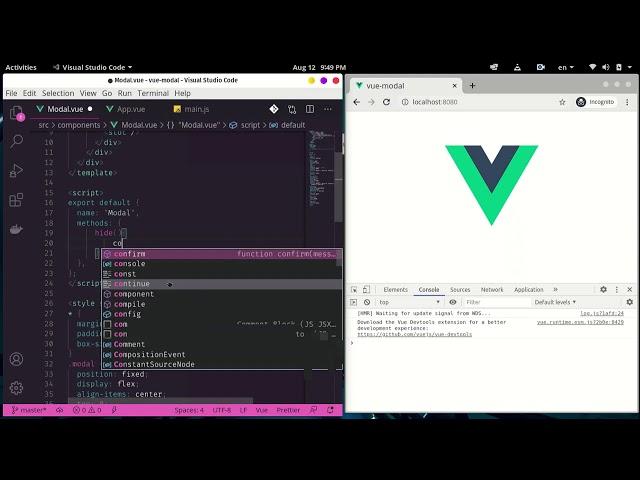 Tutorial Vue.js: Custom Modal Component