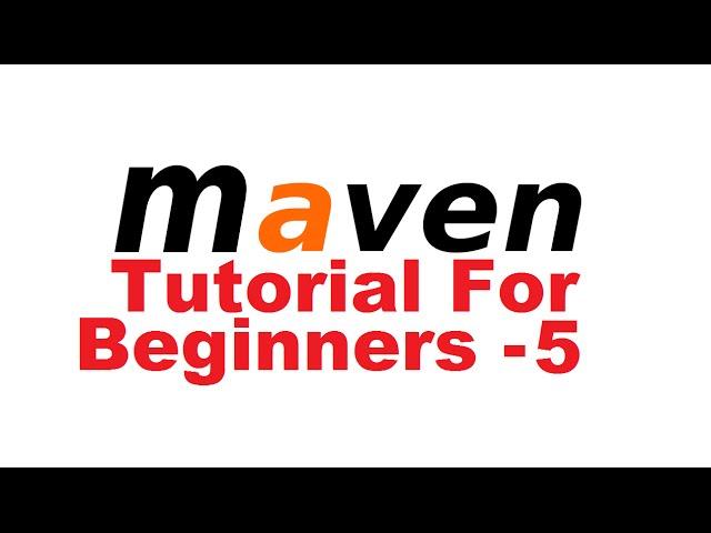 Maven Tutorial for Beginners 5 - How to create a jar file with Maven